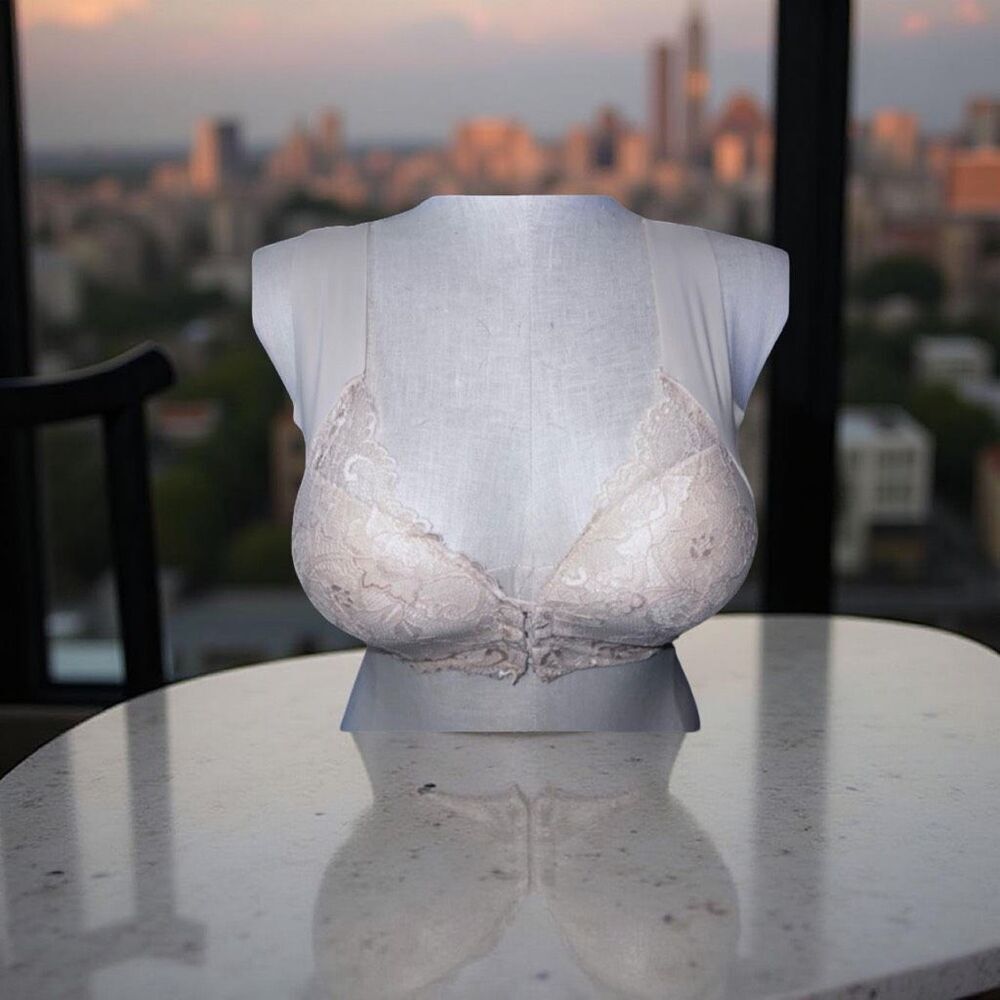 Lace Wireless Bralette in Soft Beige - Women Intimates & Sleepwear